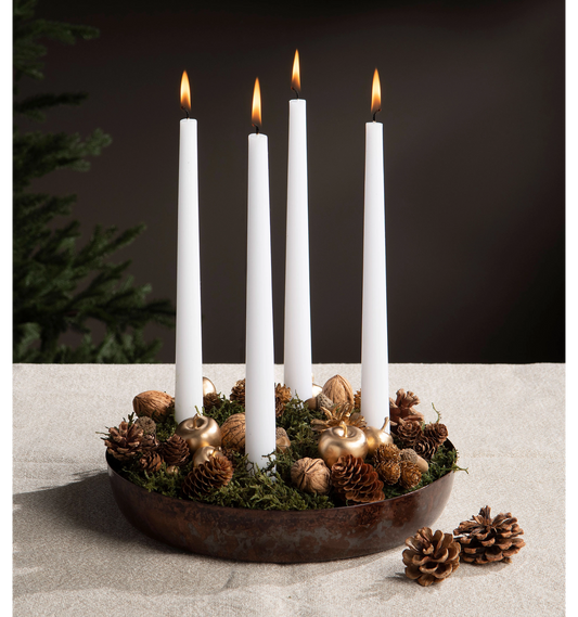 Kynttilänjalka ruskea 27cm