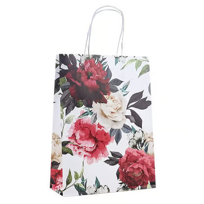 Lahjakassi Wild Bouquet valkoinen