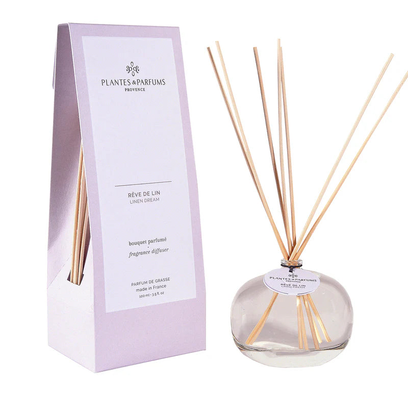 Huonetuoksu Linen dream 100ml Plantes & Parfums