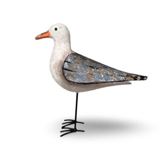 Puinen Lokki koriste 24,5cm