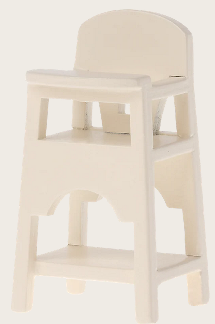 Maileg syöttötuoli off white