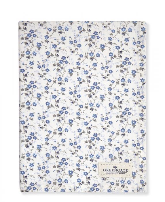 Keittiöpyyhe Monica dusty blue Greengate