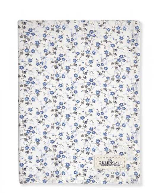 Keittiöpyyhe Monica dusty blue Greengate