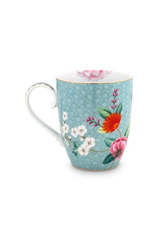 Pip Studio muki Blushing Birds Blue 350ml