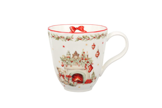 Posliinimuki Vintage Christmas 350ml Isabelle Rose
