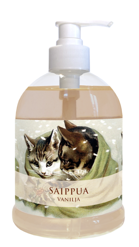 Nestesaippua Vanilja 500ml