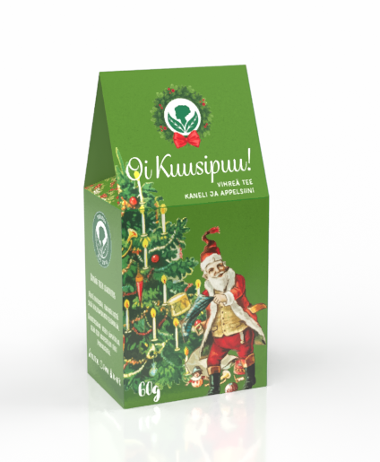 Vihreä tee Oi kuusipuu! Teeleidi