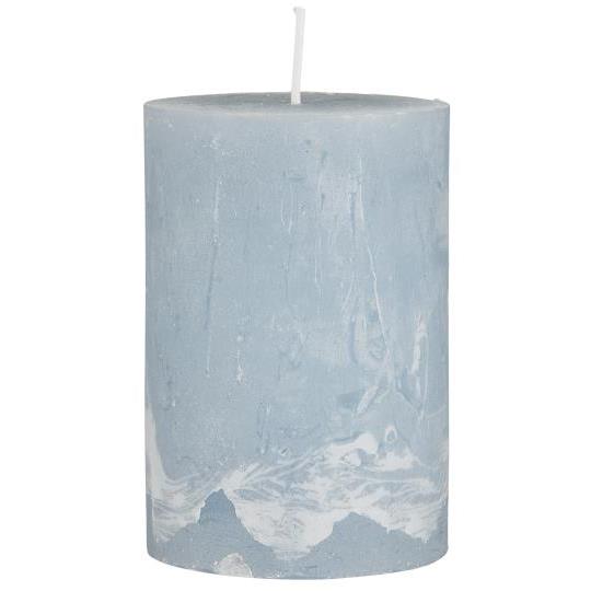 Pilarikynttilä Dusty blue 10cm