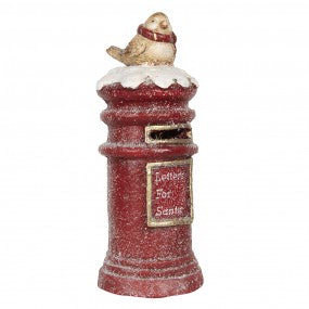 Keraaminen Postilaatikko & lintu 42cm