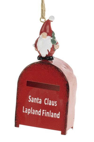 Postilaatikko ja tonttu Weiste