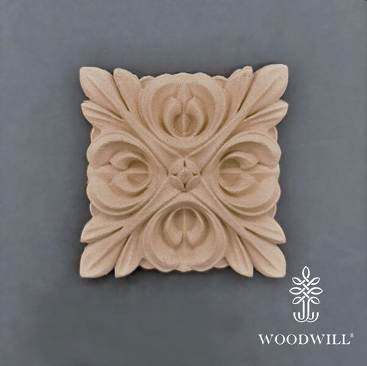 Puukoriste Laatta 4x4 cm Woodwill