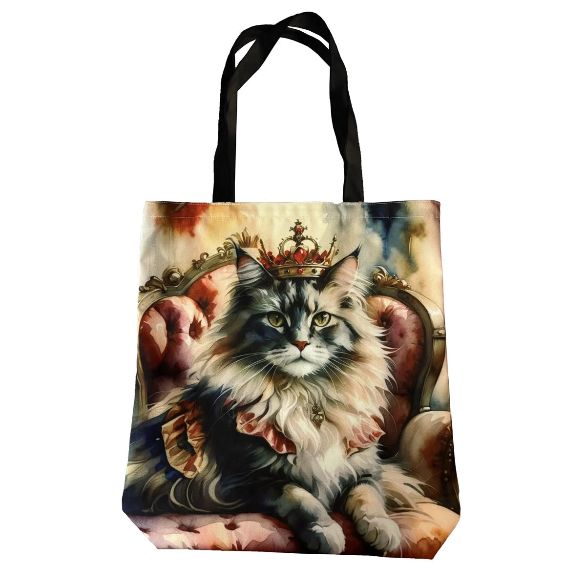 Canvaskassi Ragdoll roosa