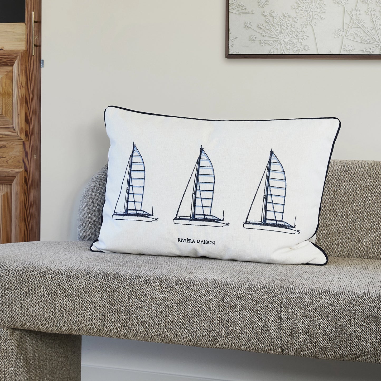 Sisustustyyny Sail Point 65x45cm Riviéra Maison