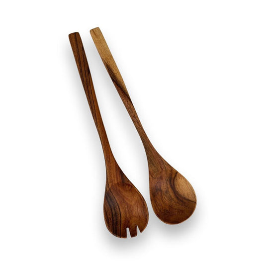 Salaattiottimet akaasia 30cm