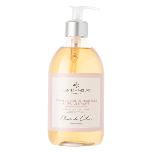 Nestesaippua Puuvillankukka 500ml Plantes & Parfums Provence