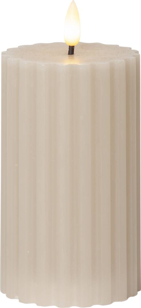 Led-pilarikynttilä Stripe 15cm