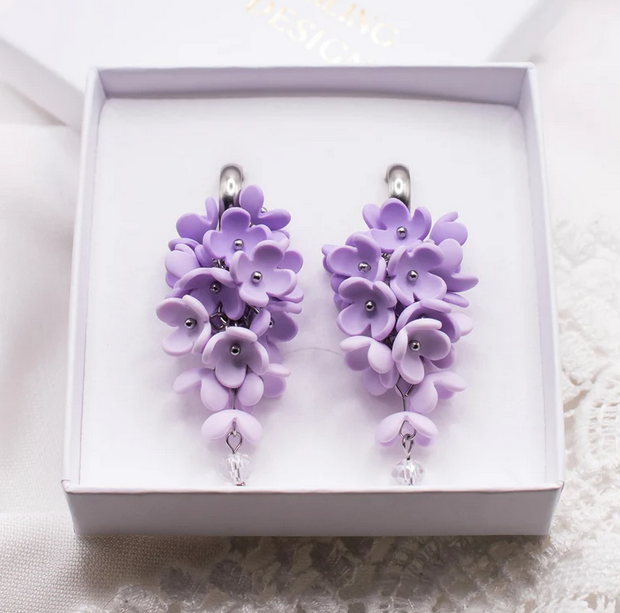 Syrena-korvakorut liila Smiling Design