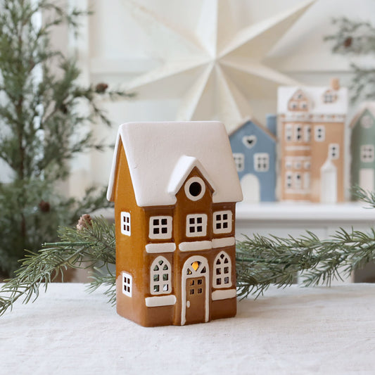 Talolyhty Chamonix 17,5cm mocca Chic Antique