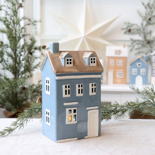 Talolyhty Chamonix 25cm sky blue Chic Antique