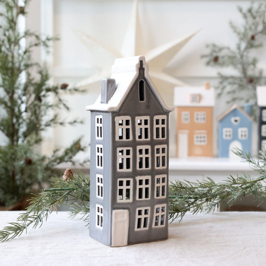 Talolyhty Chamonix 25cm french grey Chic Antique