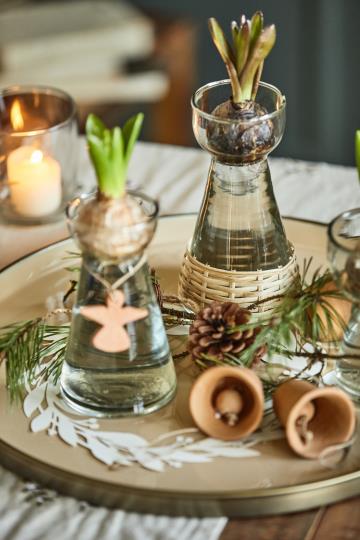 Tarjotin antiikkimessinki 41,5cm Chic Antique