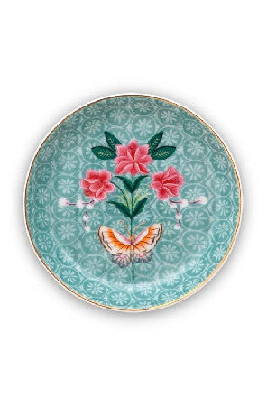 Pip Studio Blushing Birds Blue teepussin alunen