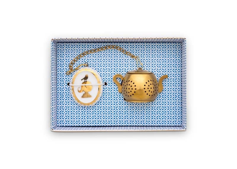 Pip Studio teesihti Medallion Royal White