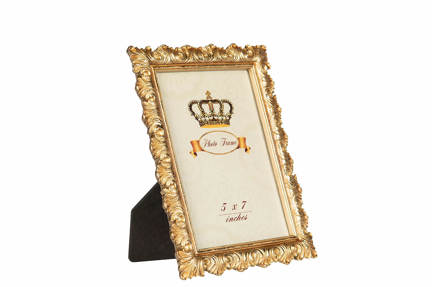 Valokuvakehys antik kulta 22cm