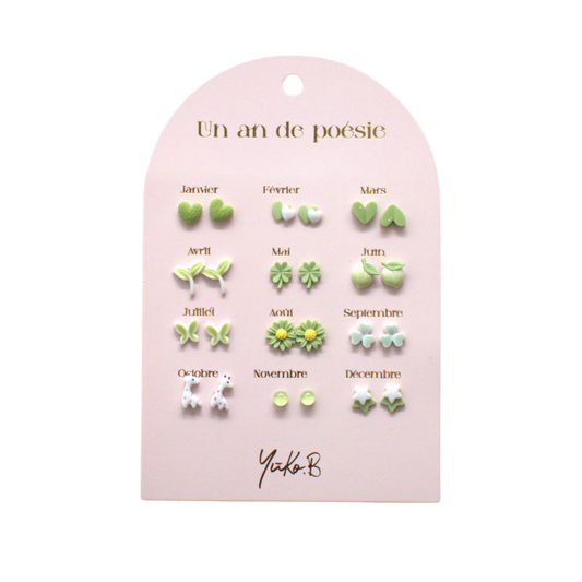 Korvakorut Verte 12 paria/pkt