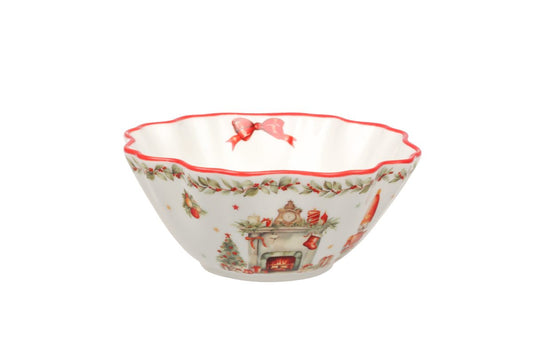 Posliinikulho Vintage Christmas 12cm Isabelle Rose