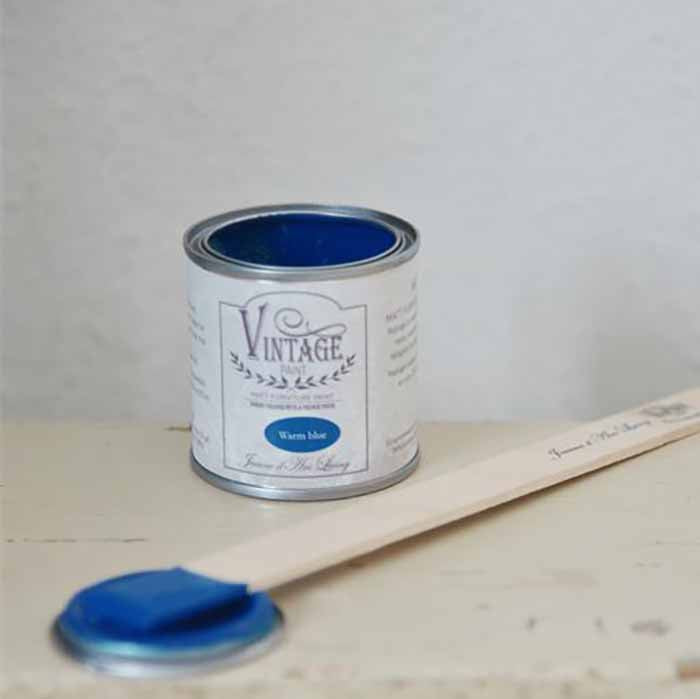 Kalkkimaali Warm blue 100ml Vintage Paint